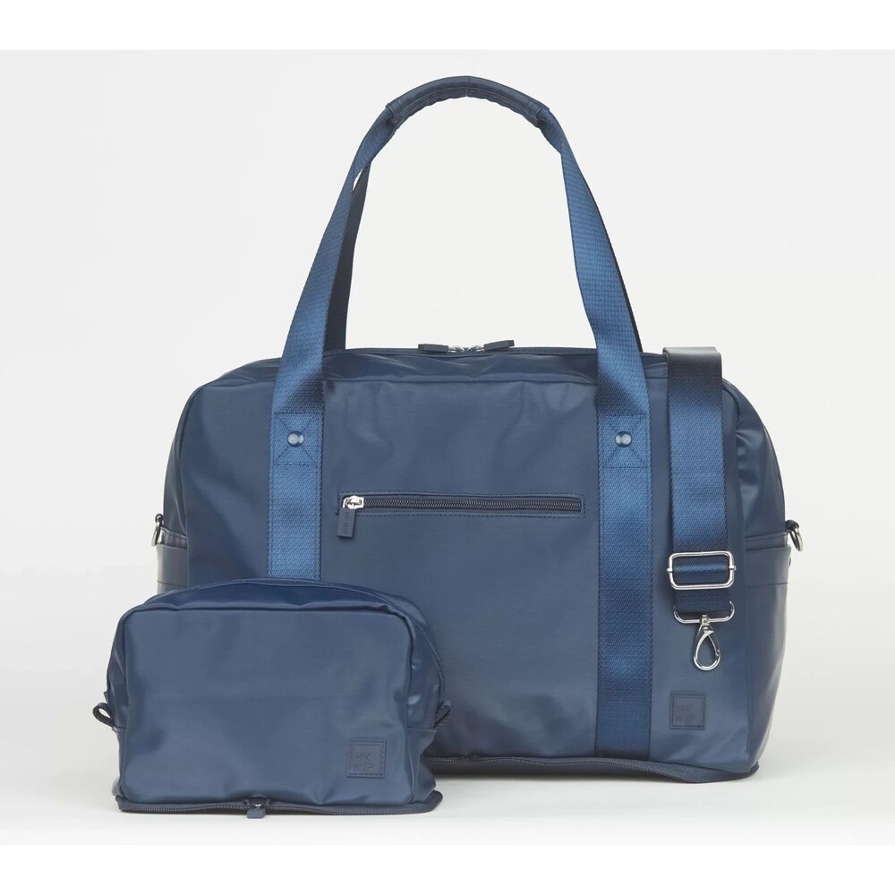 IHKWIP The Packable Duffel Bag & Cosmetic Case Set - Metallic Midnight
